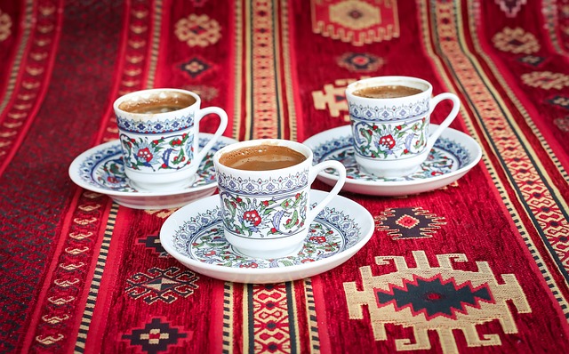 Kaffeetassen-Türkisch
